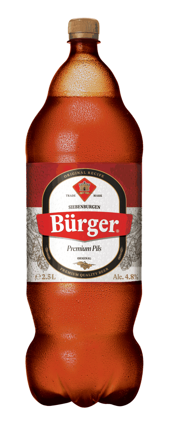 Bere Burger Premium Pils PET 2,5 L