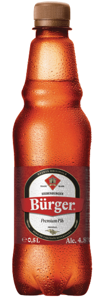 Bere Burger Premium Pils PET 500 ml